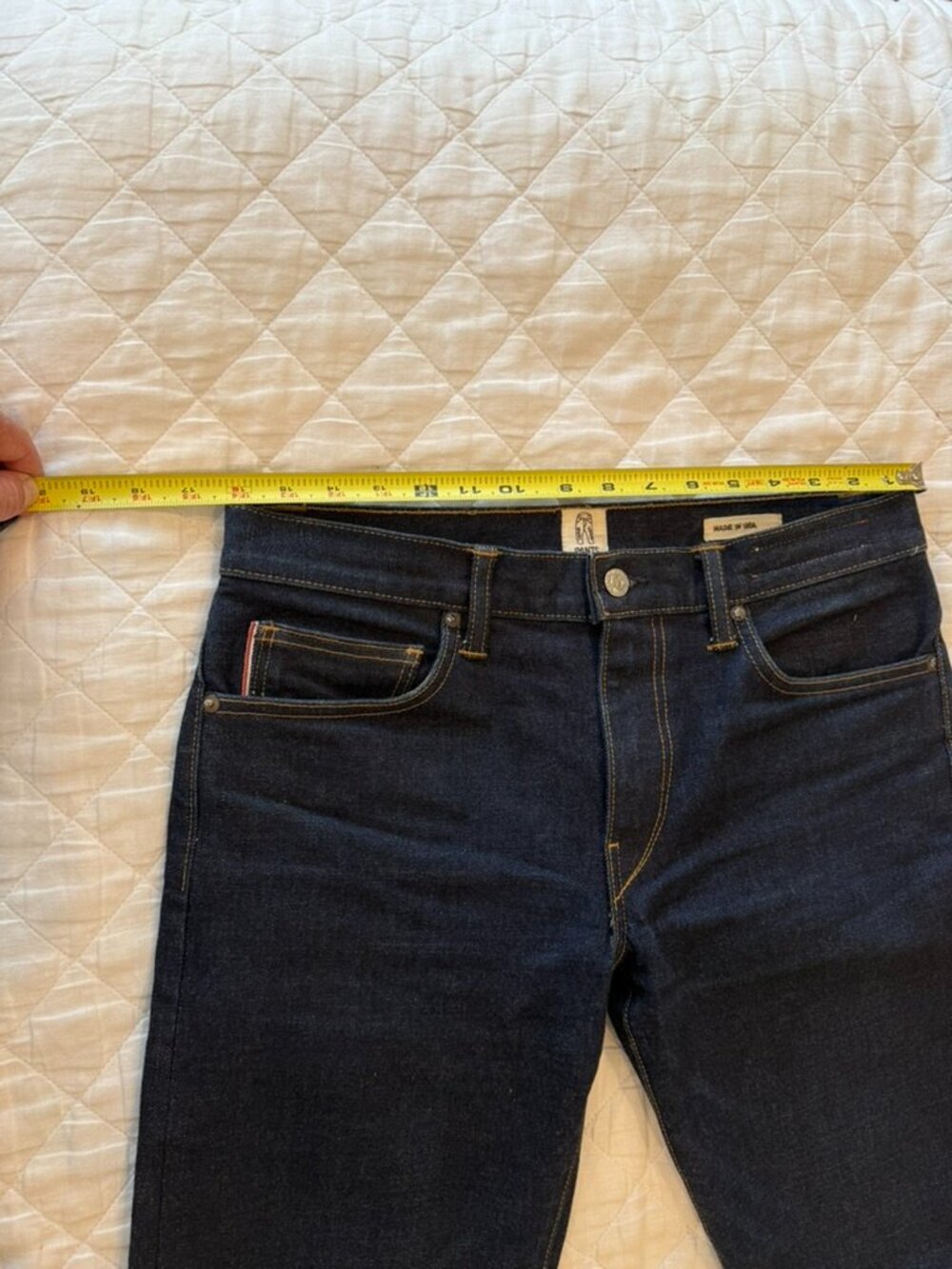 Hiroshi Kato Mammoth 17oz. Pen Slim - 31 waist - excellent condition - Picture 5 of 10